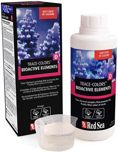 Red Sea Trace Colors BioActive Elements+ (Coral Colors D) 500ml